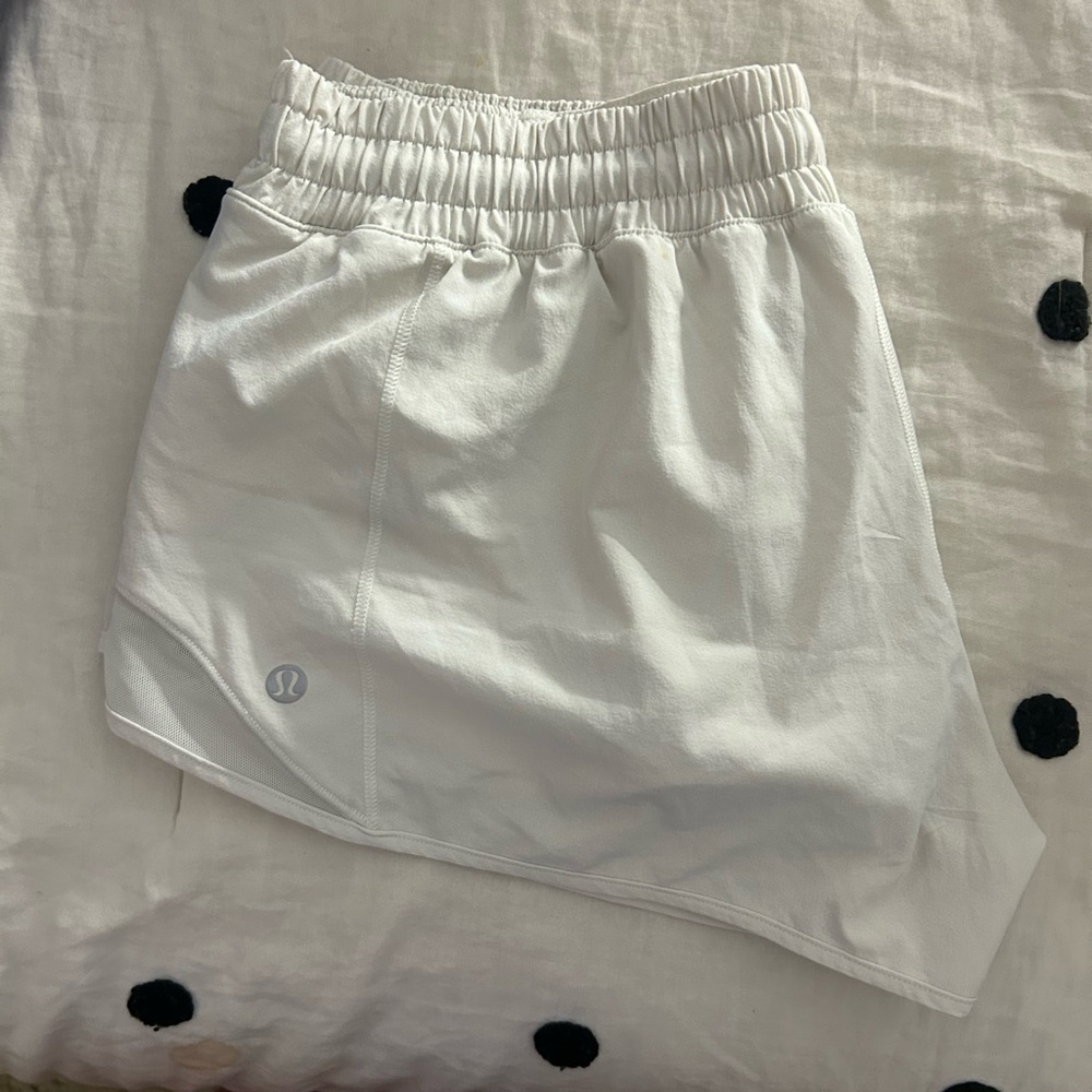 lululemon athletica Cream Athletic Shorts